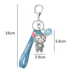 Cute Cat Squirrel Keychain