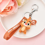 Cute Cat Squirrel Keychain