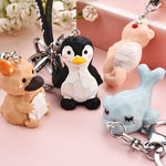 Cute Dolphin Keychain