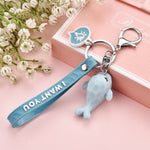 Cute Dolphin Keychain