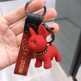 Leather Dog Keychains