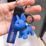 Leather Dog Keychains