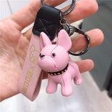 Leather Dog Keychains