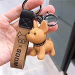 Leather Dog Keychains