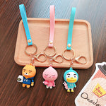 Cute Cartoon Soft Korean Doll Keychain